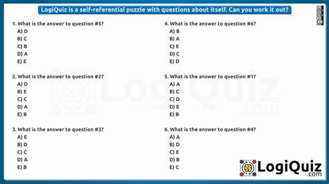 Logic Puzzles - Brainzilla Blog