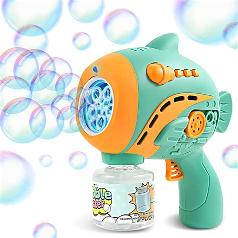 Amazon.com: Kopolos Bubble Gun - Bubble Machine for Kids - Automatic ...