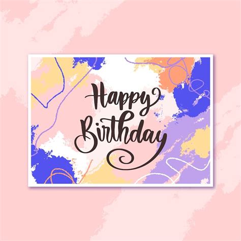 Birthday postcard Images - Free Download on Freepik