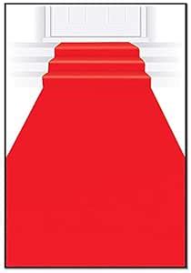 Pc Carpet Stair Carpet 5 feet x 40 feet Party Decoration Fabric Red ...