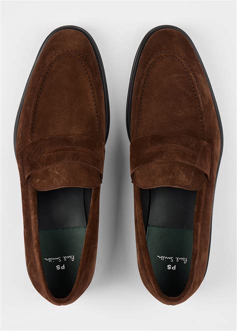 Men's Brown Suede 'Pierce' Loafers