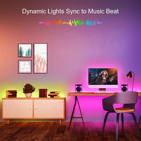 Nexillumi 20 ft LED Lights for Bedroom with Remote | Ubuy India