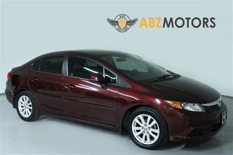 Used 2012 Honda Civic Sdn EX-L For Sale (Sold) | Autobyzack Inc Stock #CE048183