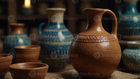 Ceramic raw pottery, clay, ceramics art concept Ancient traditional ...