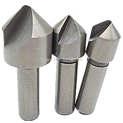Generic 3pc Countersink Drill Bit Set 10mm 12mm 16mm Wood Cut Rubber ...