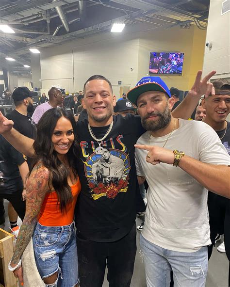 Download Michael Chiesa, Nate Diaz, Kelsi Jo Wallpaper | Wallpapers.com