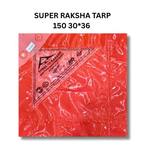 SHREE RAKSHA TARP 150 30*36 (PCS/1) - RV HARDWAREWALA