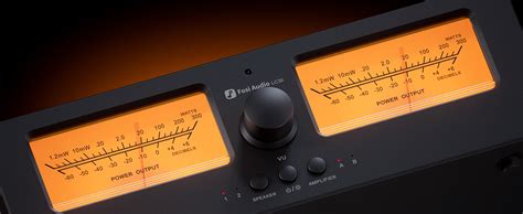 Fosi Audio LC30 VU Meter Amplifier Speaker Selector Switch Box Audio ...