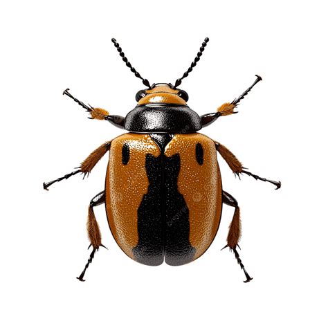 Large Black And Orange Beetle With Detailed Patterns, Beetle, Insect ...