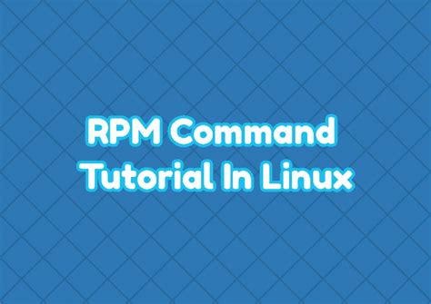 Linux RPM Tutorial 的图像结果