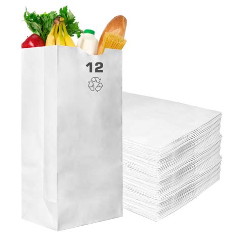 White Paper Lunch Bags Sizes at Marsha Shain blog