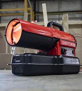 Image result for CRAFTSMAN 80,000 BTU Forced Air Kerosene Diesel Construction Portable Heater In Red | CMXEHAO80FAK