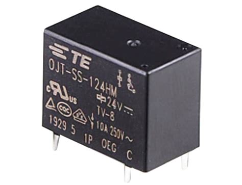 2071556-2 TE Connectivity | TE Connectivity PCB Mount Relay, 24V dc ...