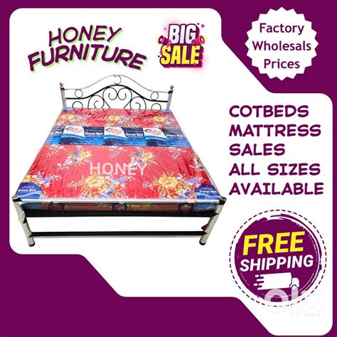 strong metal cot bed - steel cot bed mattresses sales factory - Beds ...