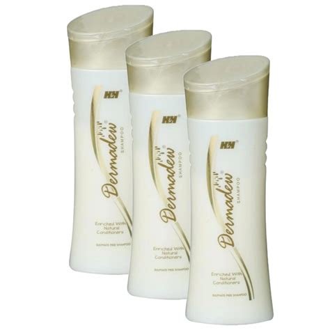 Dermadew Moisturising Shampoo - 80ml (Pack Of 3) – KartWalk