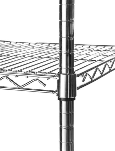 Eclipse Chrome Wire Shelving Post — The Storage Bay