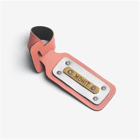 Buy Peach Luggage Tag Online