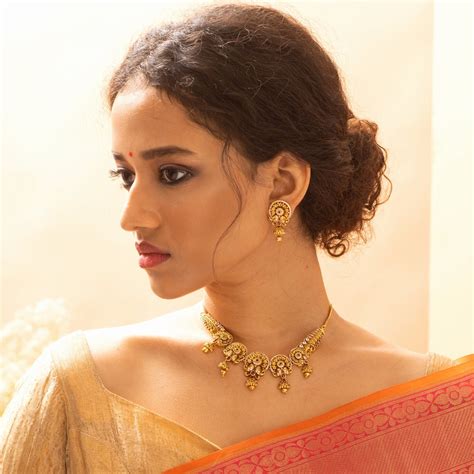 Buy Shauri Antique Necklace Set | Tarinika - Tarinika India