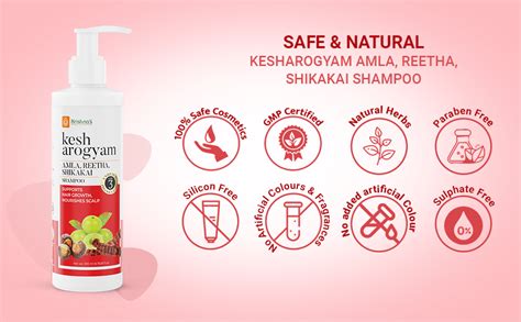 Buy Krishna's Kesharogyam Reetha Shikakai Amla Shampoo 200 ml (Pack of ...
