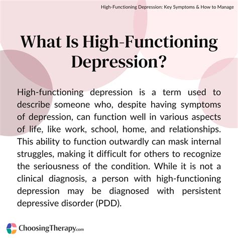 What Is High-Functioning Depression? What You Need to Know
