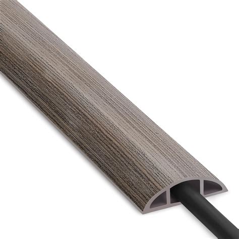 Amazon.com: Floor Cord Cover 6ft, Cord Hider Floor Gray Wood, Cable ...