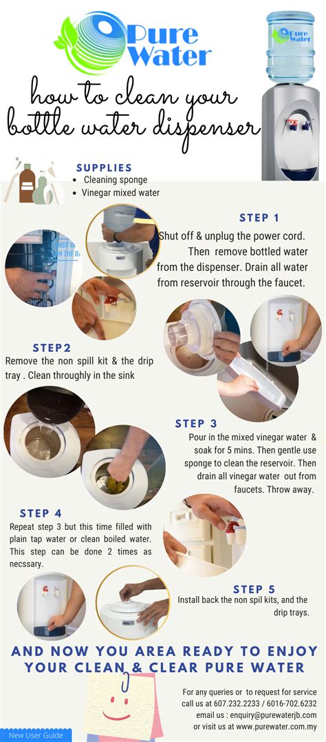 Spring Water Dispenser How to Clean 的图像结果