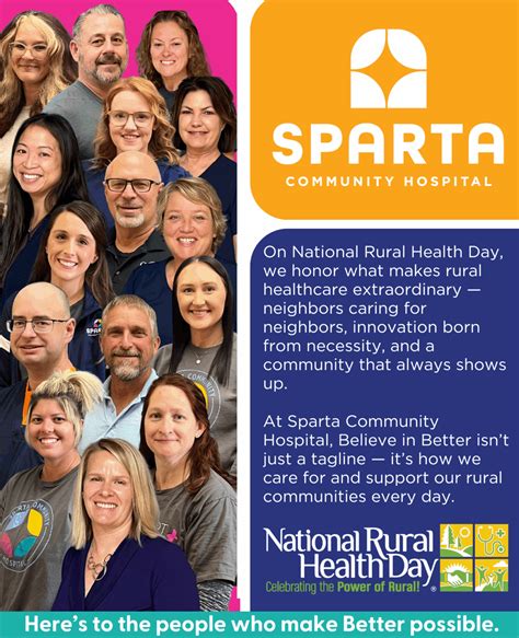 Celebrating The Power of Rural 2025 | Sparta Community Hospital