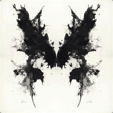 Rorschach Test Inkblot Card | Stable Diffusion Online