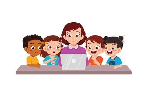 Computer Teacher Cartoon 的图像结果