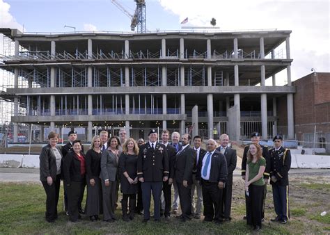 U.S. Army Corps of Engineers celebrates the topping out of the ...