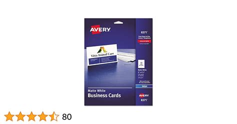 Business Card Template Avery 8371
