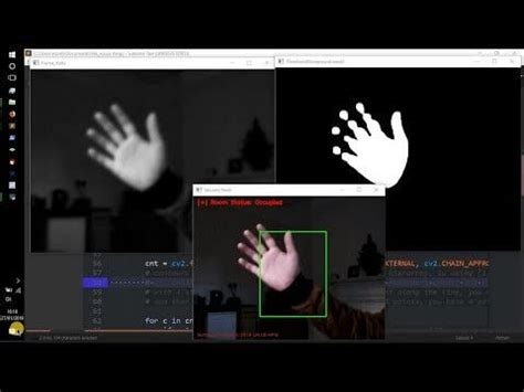 Motion Tracking Using Python 的图像结果