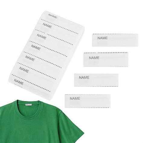 Buy Writable Iron On Clothing Labels, Good Stickiness Iron On Fabric ...