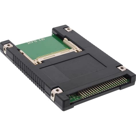 InLine® IDE 2.5" Drive to 2x Compact Flash Adapter use CF cards as hard ...