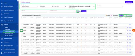TimeSheet Approval