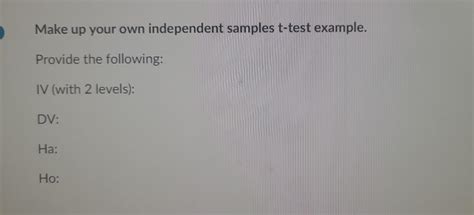 Image result for Independent Sample T-Test Example Solved