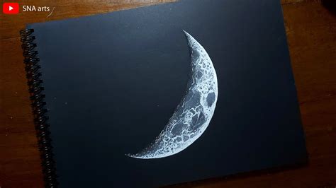 Pencil Drawing Moon at Madison Calder blog