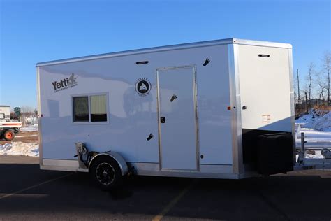 2023 Yetti Traxx 6.5' x 14' in White - Just Sold