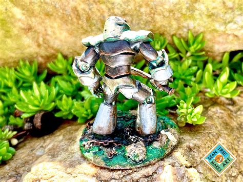 Pro Painted, Iron Golem Dnd Mini Figure, Detailed, Custom Made Terrain ...