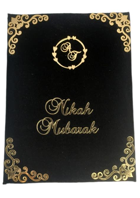 SOB FASHION CUSTOMISED NIKAH NAMA BOOKLET : Amazon.in: Office Products