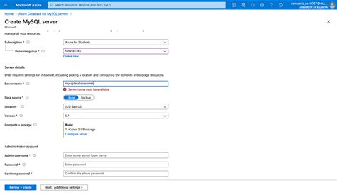 Image result for Create MySQL DB in Azure