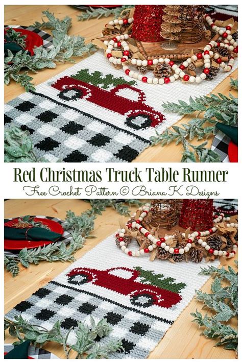 Image result for Christmas Crochet Table Runner Patterns