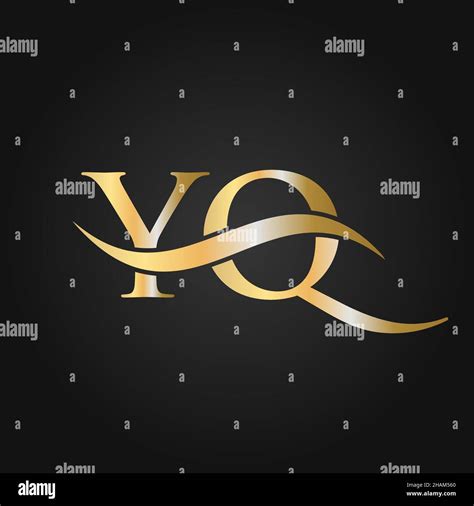 Letter YQ Logo Design Template. YQ, Y Q Letter Logo Modern, Flat ...