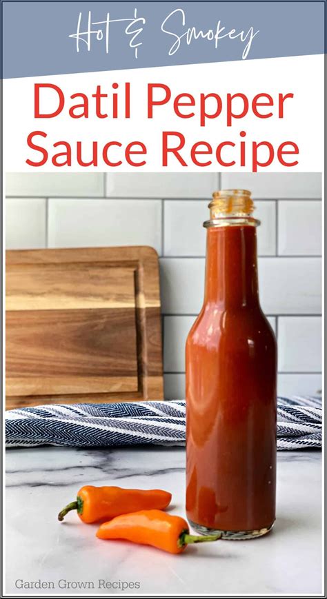 Datil pepper sauce recipe – Artofit