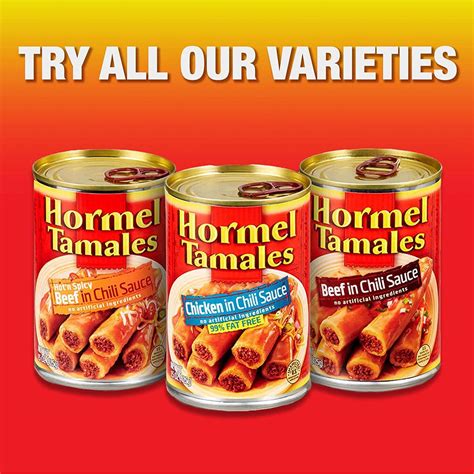 HORMEL Chicken Tamales - Authentic Canned Tamales - 15 Oz | Buy Now ...