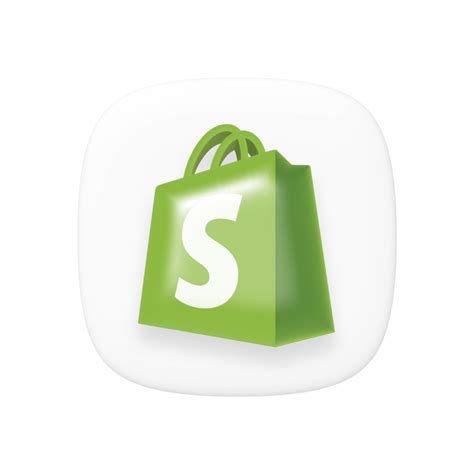 Shopify app icon on transparent background 58072371 PNG
