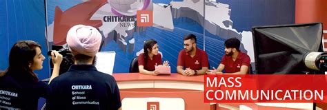 Chitkara School of Mass Communication - Top Media College in Punjab