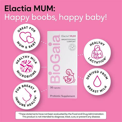 BioGaia Elactia Breastfeeding Probiotic | Lactation India | Ubuy