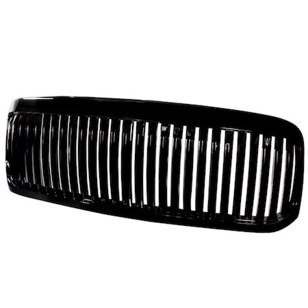 Spec-D Tuning 99-04 Ford F250 Vertical Grill Black HG-F25099JMVT | Zoro