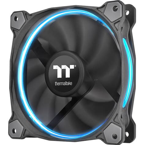 Thermaltake Riing14 LED RGB Premium Edition 140mm Radiator Fan (Pack of ...